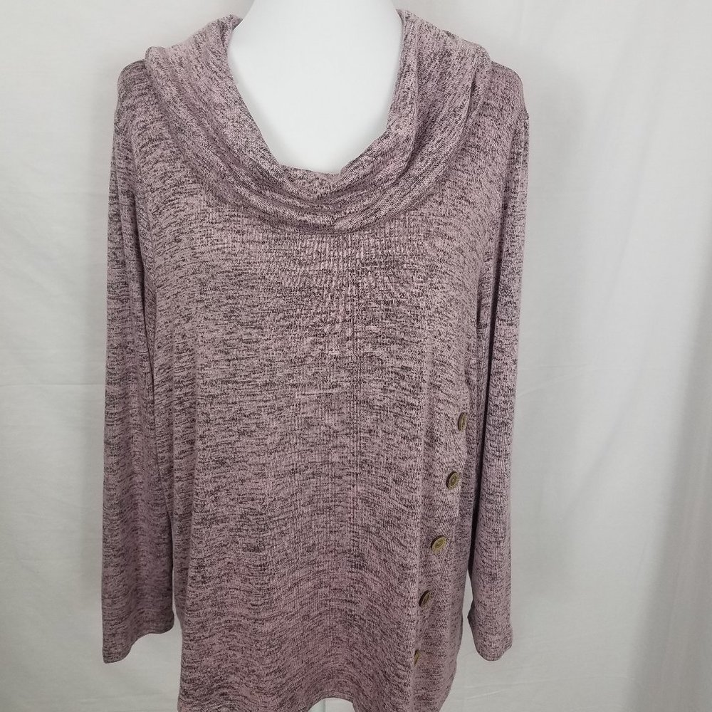 Naif Cowl Neck Sweater 2X